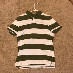 Striped Hollister Polo Size Large